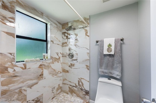 15177 Parkside Dr Unit 104, Fort Myers, FL 33908 - full bathroom featuring toilet and a tile shower