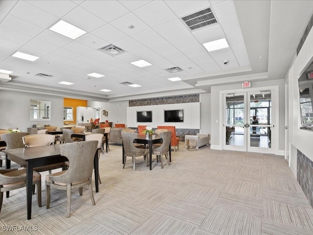 2478 Heydon Cir E, Naples, FL 34120 - community lobby featuring visible vents