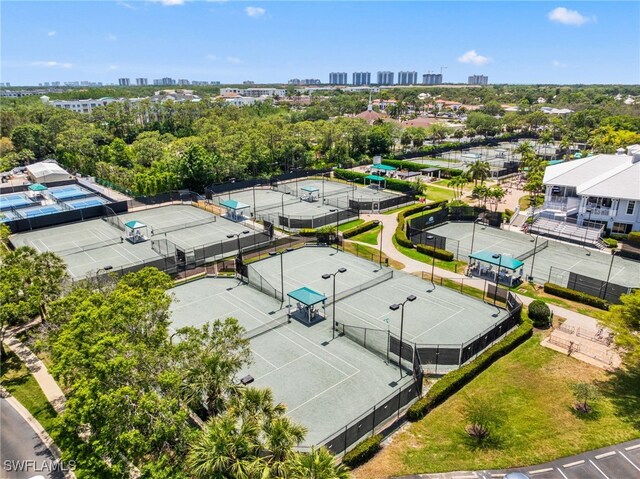 1305 Sweetwater Cv Unit 104, Naples, FL 34110 - bird's eye view featuring a city view