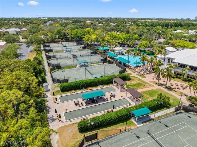 1305 Sweetwater Cv Unit 104, Naples, FL 34110 - aerial view