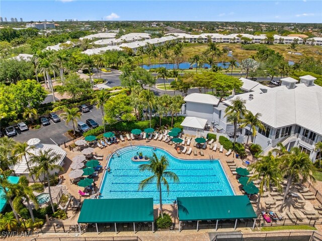 1305 Sweetwater Cv Unit 104, Naples, FL 34110 - aerial view