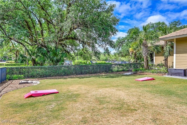 3129 Preserves Edge Ct, Fort Myers, FL 33905 - view of yard featuring fence