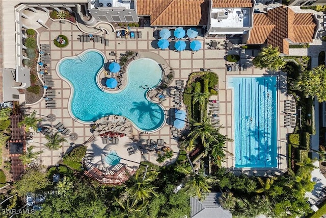 28666 San Lucas Ln Unit 102, Bonita Springs, FL 34135 - drone / aerial view