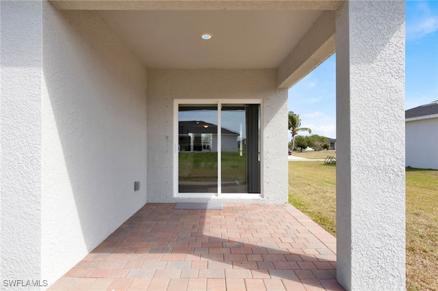 226 NW 4th Ter, Cape Coral, FL 33993 - exterior space featuring a patio and stucco siding