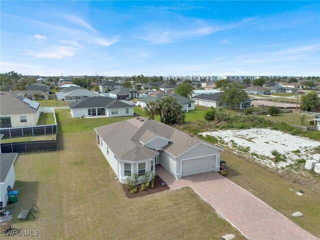 226 NW 4th Ter, Cape Coral, FL 33993 - aerial view with a residential view