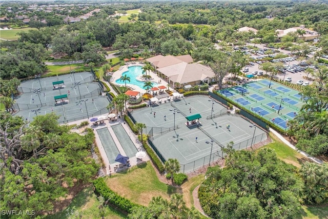 bird's eye view