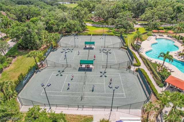 bird's eye view