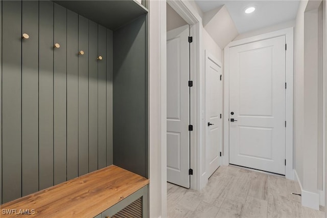 16198 Verilyn Cir, Naples, FL 34110 - mudroom featuring recessed lighting