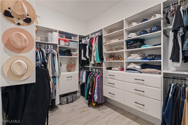 16198 Verilyn Cir, Naples, FL 34110 - spacious closet featuring light wood-style floors