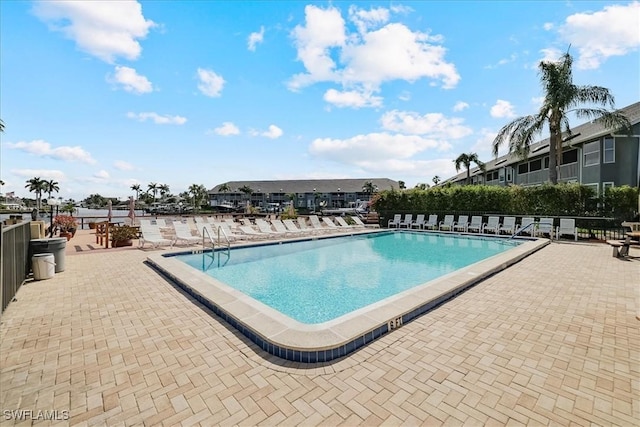 4719 SE 17th Pl Unit 208, Cape Coral, FL 33904 - community pool with a patio