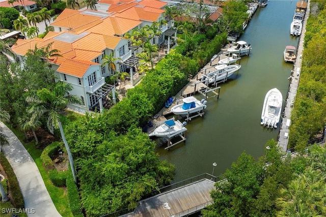 1603 Curlew Ave Unit 1603, Naples, FL 34102 - aerial view with a water view