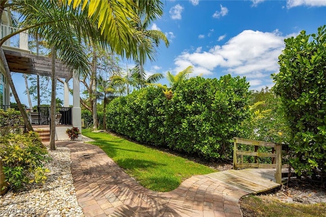 1603 Curlew Ave Unit 1603, Naples, FL 34102 - view of yard