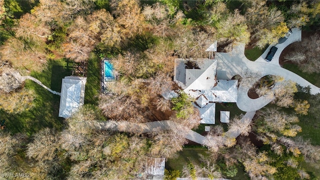 drone / aerial view