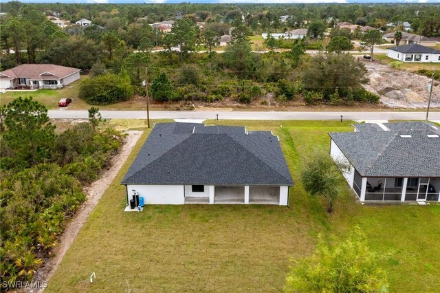 2706 39th St W, Lehigh Acres, FL 33971 - birds eye view of property featuring a residential view