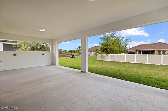 2706 39th St W, Lehigh Acres, FL 33971 - view of patio featuring fence