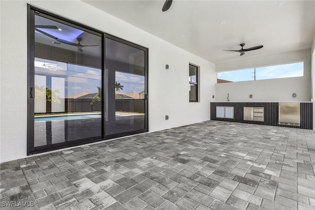 806 Santa Barbara Blvd, Cape Coral, FL 33991 - exterior space with a ceiling fan