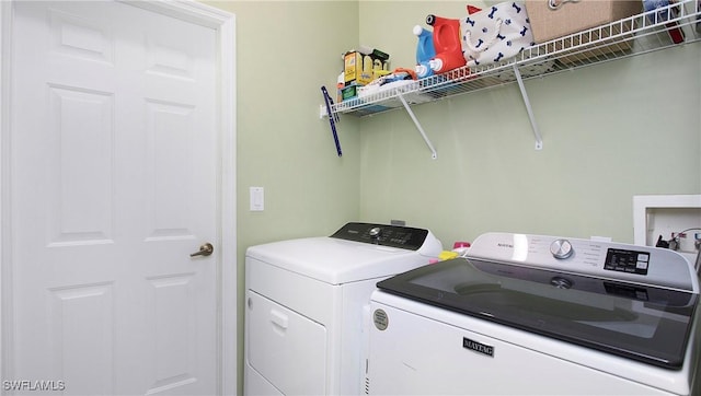 761 Grand Rapids Blvd, Naples, FL 34120 - washroom with washer and dryer
