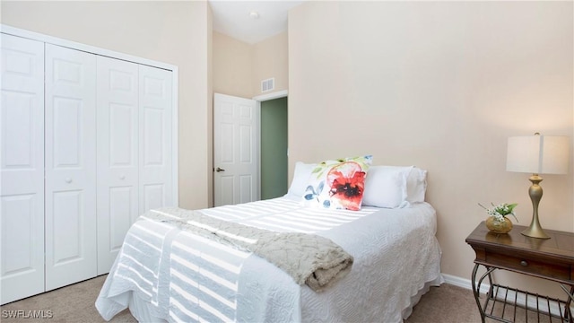761 Grand Rapids Blvd, Naples, FL 34120 - bedroom featuring carpet, a closet, and baseboards