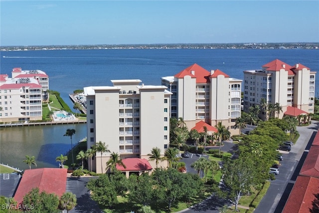 15140 Harbour Isle Dr Unit 502, Fort Myers, FL 33908 - bird's eye view of apartment complex and a large body of water