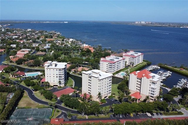 15140 Harbour Isle Dr Unit 502, Fort Myers, FL 33908 - bird's eye view of apartment complex / building and a nearby body of water