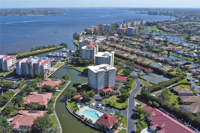 15140 Harbour Isle Dr Unit 502, Fort Myers, FL 33908 - view of urban area featuring a nearby body of water and apartment complex