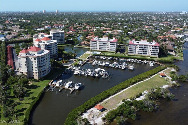 15140 Harbour Isle Dr Unit 502, Fort Myers, FL 33908 - aerial view of a nearby body of water and apartment complex