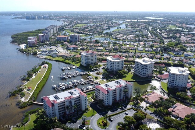 15140 Harbour Isle Dr Unit 502, Fort Myers, FL 33908 - view of urban area featuring a nearby body of water and apartment complex / building
