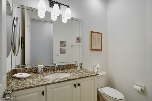 6537 Monterey Pt Unit 202, Naples, FL 34105 - bathroom featuring toilet and vanity