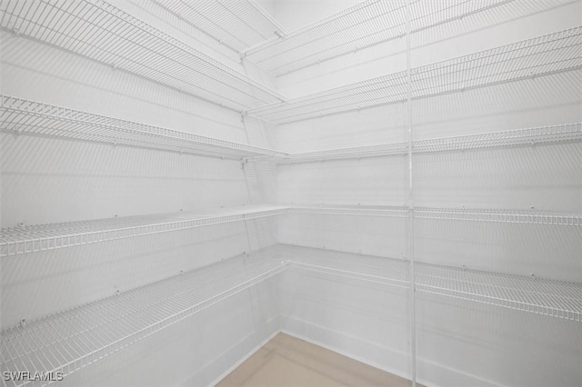 view of pantry