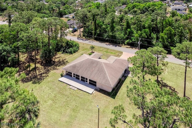 drone / aerial view
