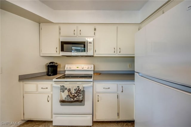 kitchen featuring white appliances