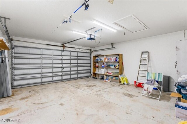 3210 31st St W, Lehigh Acres, FL 33971 - garage with a garage door opener