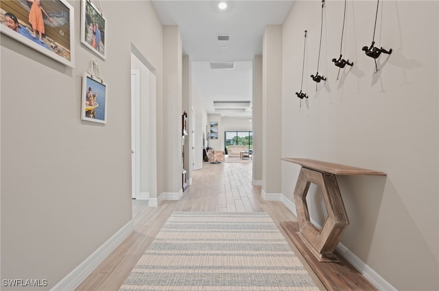 11498 Tiverton Trce, Fort Myers, FL 33913 - hall featuring light wood-style floors and baseboards