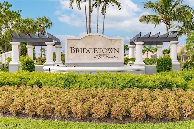 11498 Tiverton Trce, Fort Myers, FL 33913 - view of community / neighborhood sign