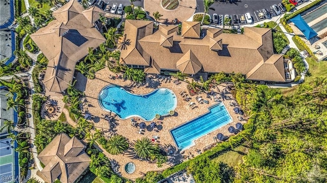 11498 Tiverton Trce, Fort Myers, FL 33913 - bird's eye view of a pool