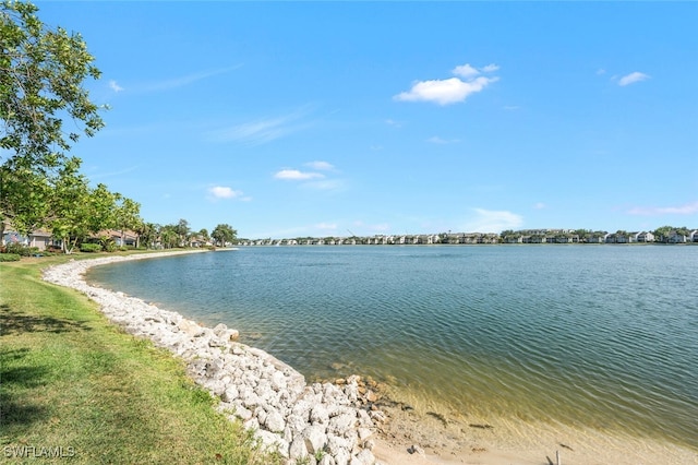 property view of water