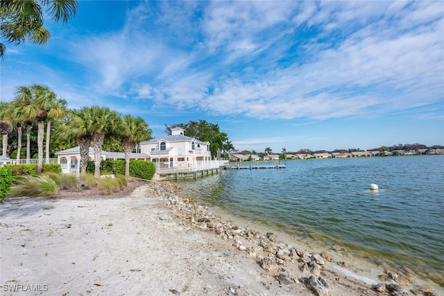 property view of water