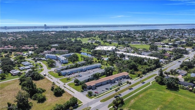 1015 Tropic Ter, North Fort Myers, FL 33903 - bird's eye view with a water view