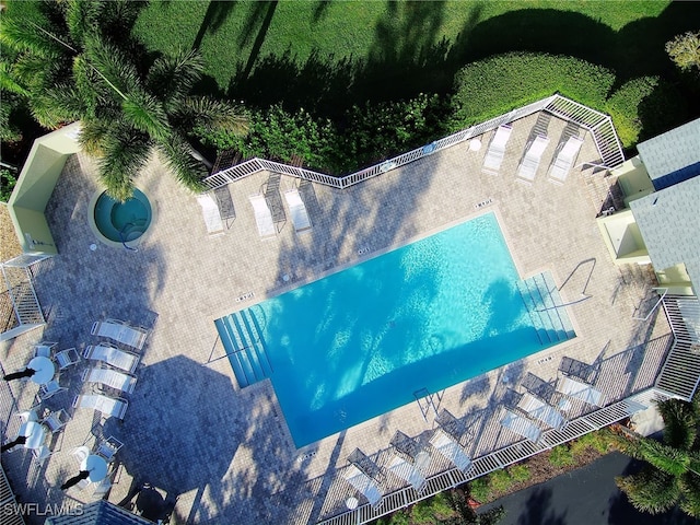 aerial view