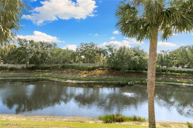 property view of water