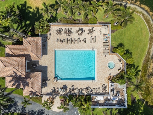 aerial view