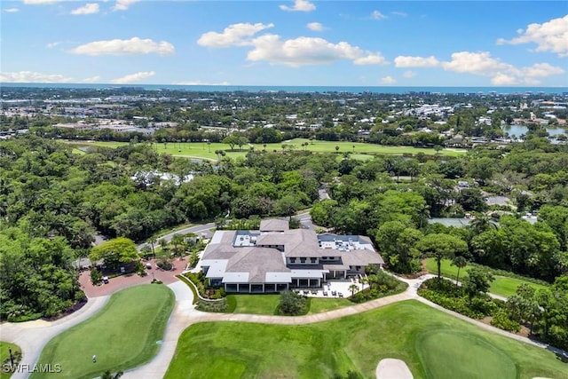 105 Wilderness Dr Unit B105, Naples, FL 34105 - bird's eye view featuring golf course view