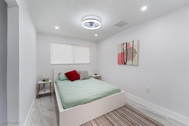 1115 Central Dr, Naples, FL 34104 - bedroom featuring visible vents, recessed lighting, and baseboards
