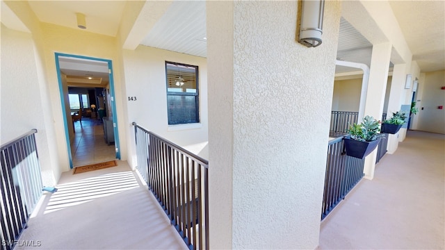 view of hallway