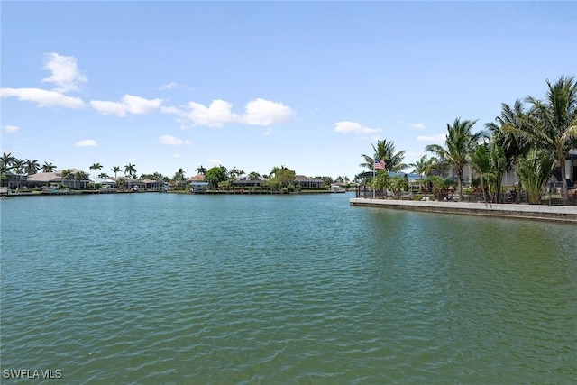 property view of water