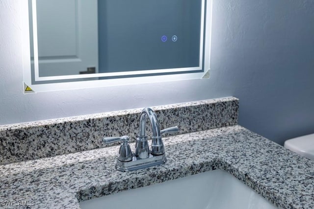 details with vanity
