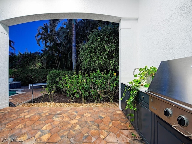 650 Bow Line Dr, Naples, FL 34103 - view of patio with a grill