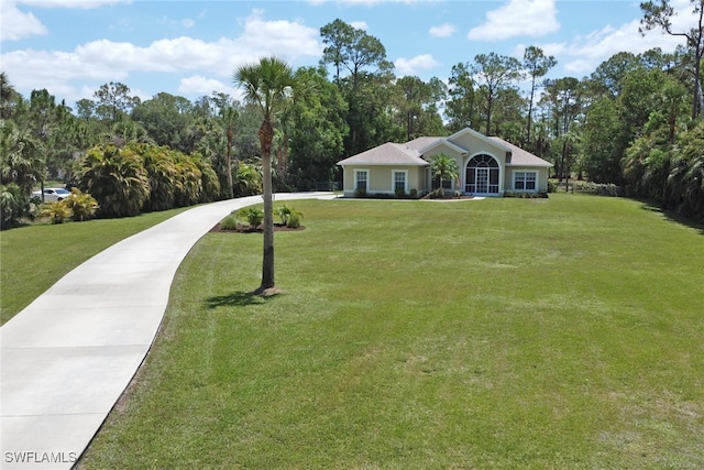 360 3rd St SW, Naples, FL 34117 - single story home featuring a front yard