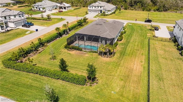 19720 Panther Island Blvd, Estero, FL 33928 - bird's eye view with a residential view