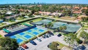 drone / aerial view